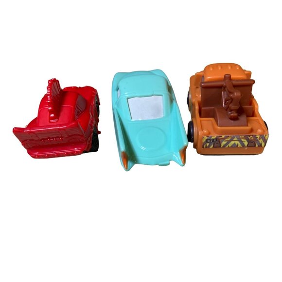 Disney Pixar Cars Set of 3 Plastic Vehcles - Picture 4 of 9